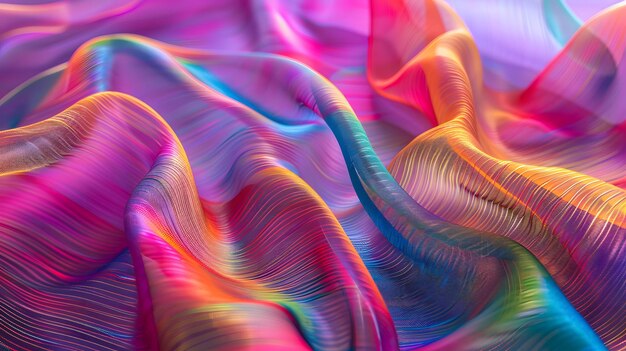 abstract patterns of exquisitely soft silk fabric