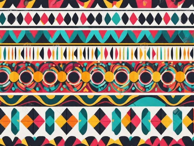 Abstract Patterns in Vibrant Colors