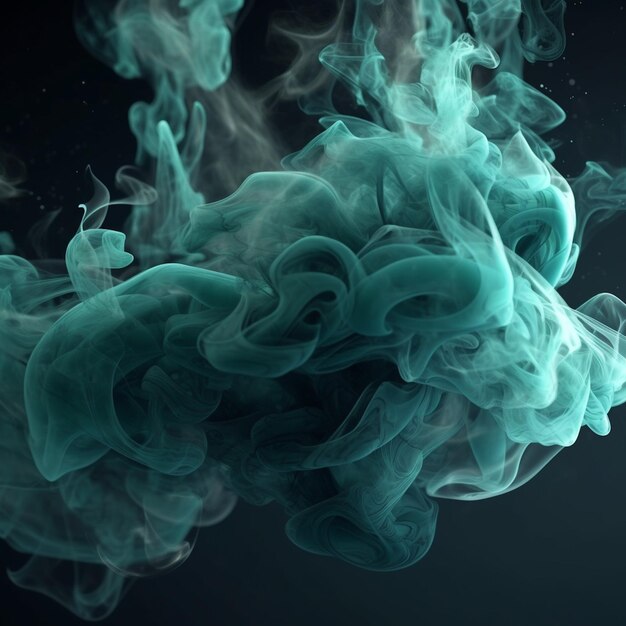 abstract photo blue smoke background