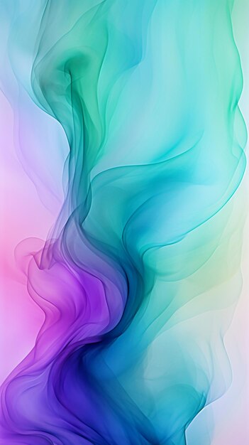 abstract photograph of a colorful background with a blue and green swirl generative ai