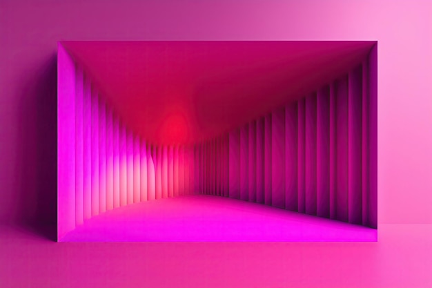 Abstract Pink 3D Background