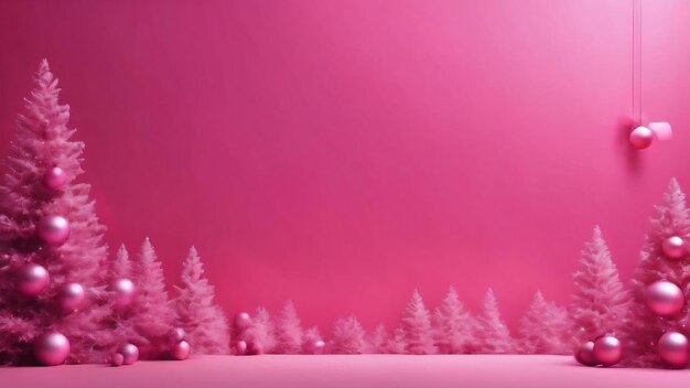 Photo abstract pink background christmas valentines layout designstudioroom web template business repo