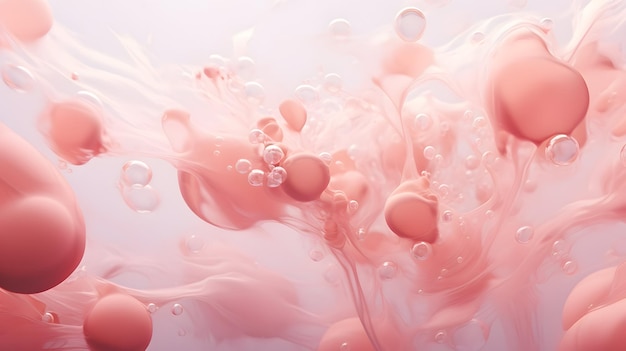 Abstract Pink background design wallpaper art