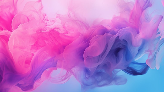 Abstract pink and blue gradient background