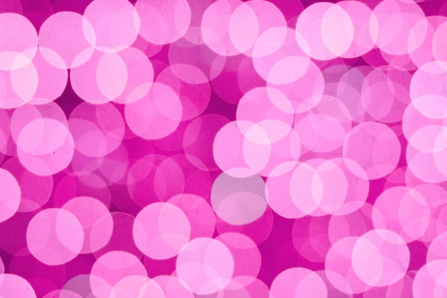 Abstract pink blur bokeh lights