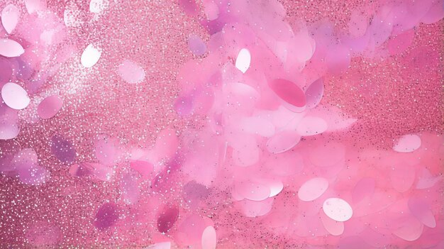 Foto sfondo di confetti rosa astratto