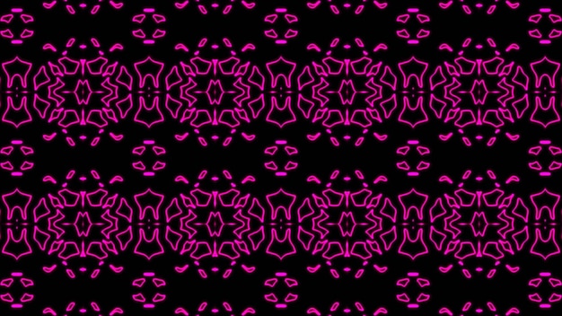 抽象的なピンクの幾何学的なシームレスパターンの背景プレミアム写真