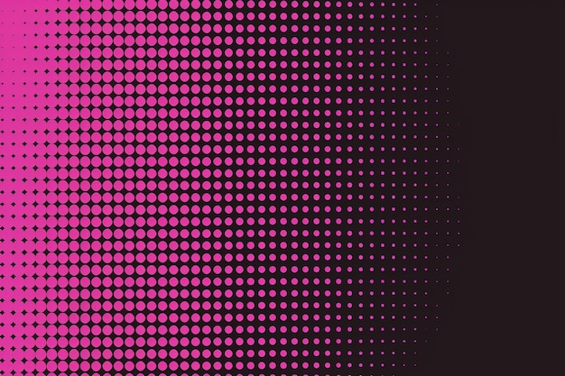 Abstract pink halftone background