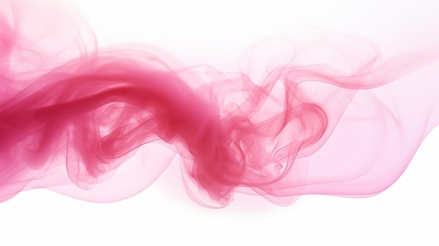 Abstract pink smoke on a light background