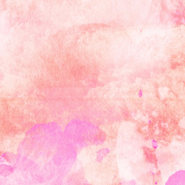 抽象的なピンクの水彩背景デザイン ウォッシュ アクア塗装テクスチャをクローズ アップ