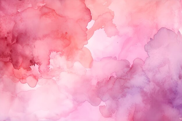 Abstract pink watercolor background Pink texture in watercolor style