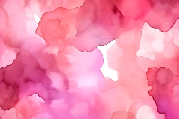 Abstract pink watercolor background