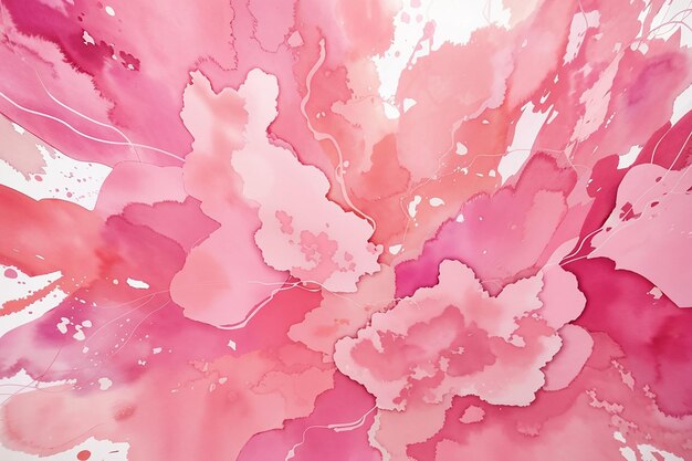 Photo abstract pink watercolor elegant texture background