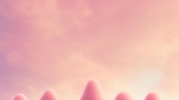 Abstract pink white soft light gradient cloud background in pastel color