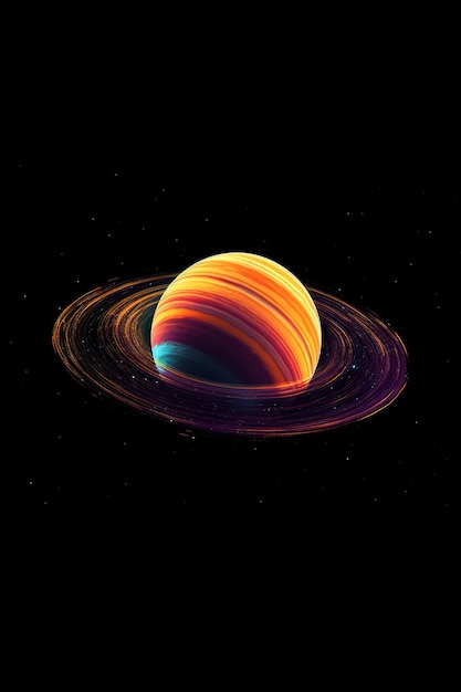 Abstract planet background