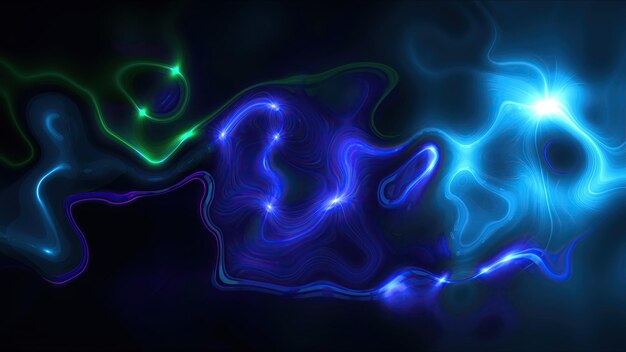 Abstract plasma background