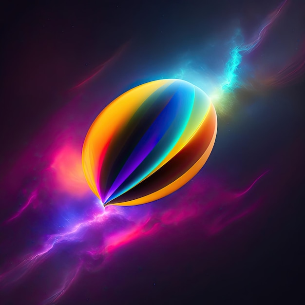 Abstract Plasma Background