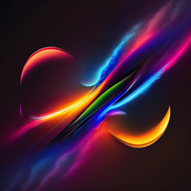 Abstract Plasma Background