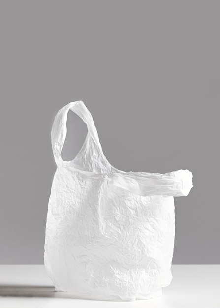 Premium Photo | Abstract plastic bag concept with copy space