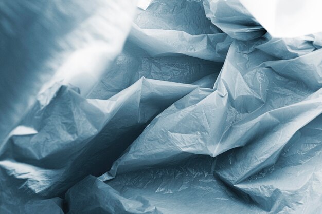 Abstract plastic bag concept