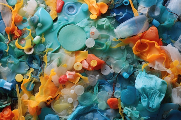 abstract plastic texture or background recycle concept