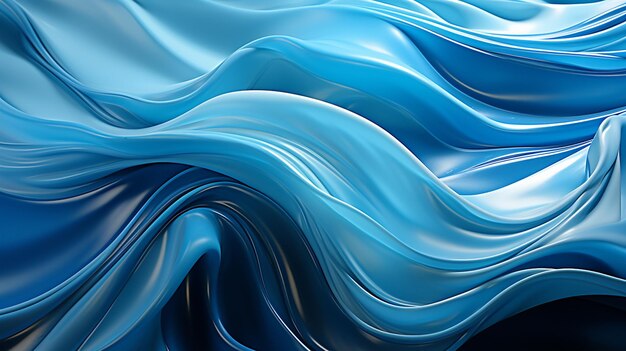 An abstract plastic texture in blue