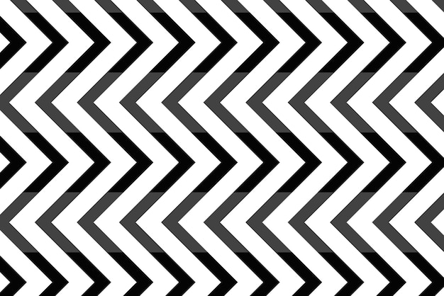 Abstract png doorzichtige achtergrond zwart zigzagpatroon eenvoudig ontwerp