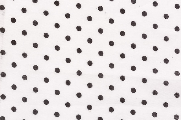 Abstract polka dot pattern with trendy dots