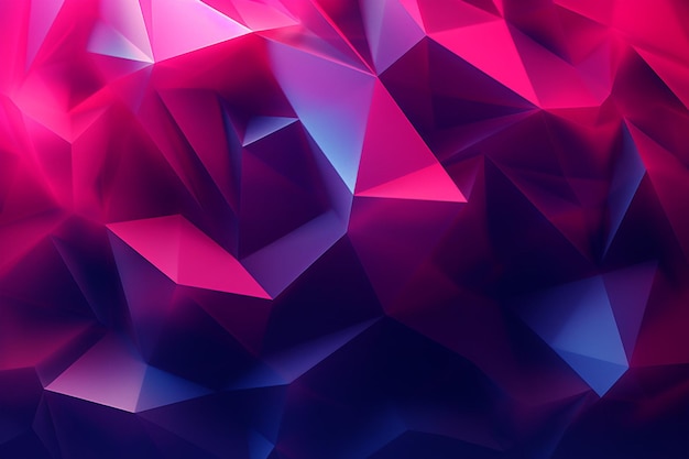 Abstract polygon background