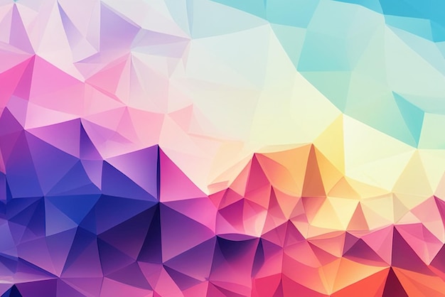 Abstract polygonal background geometric triangle colorful background Seamless