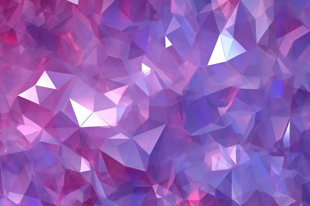 Abstract polygonal background Low poly crystal background