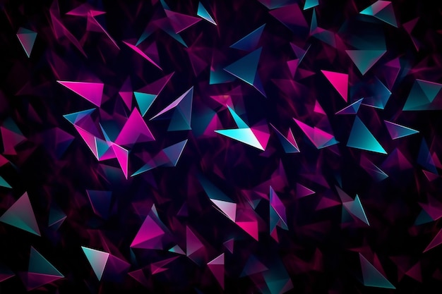 Abstract polygonal background Triangular background