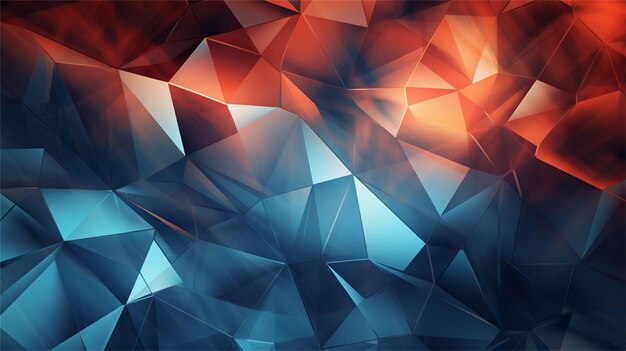 Abstract polygonal background Triangular design for your business