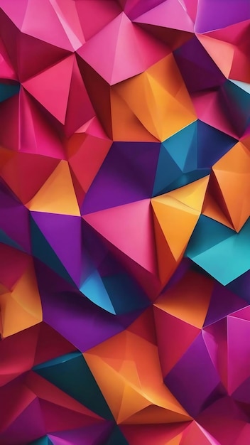 Abstract polygonal background