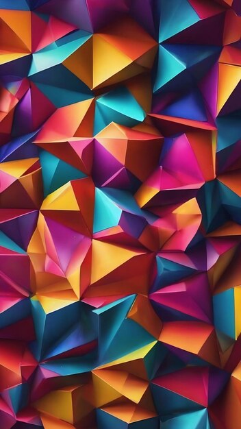 Abstract polygonal background