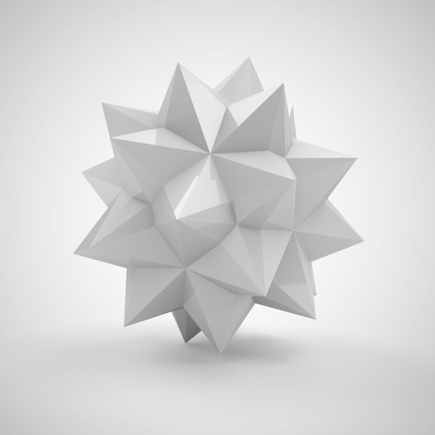 Abstract Polygonal Geometric Shape