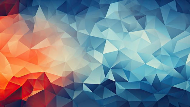 Abstract polygonal vector colorful background Colorful geometric vector background