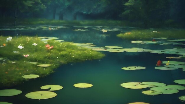 Abstract pond7 light background wallpaper gradient soft smooth motion