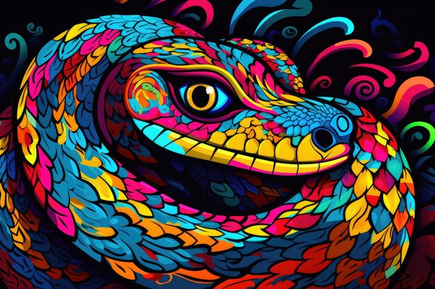 Psychedelic Snake 