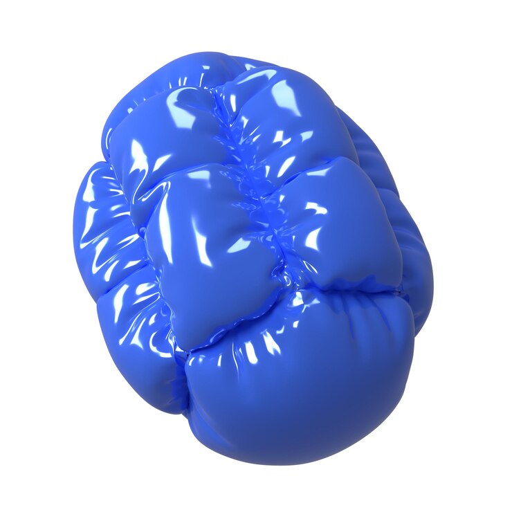 Фотография абстрактная форма наклейки png синий 3d-дизайн прозрачный фон