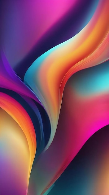 Abstract pui4 light background wallpaper colorful gradient blurry soft smooth motion bright shine