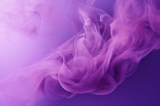 Abstract purple background with smoke