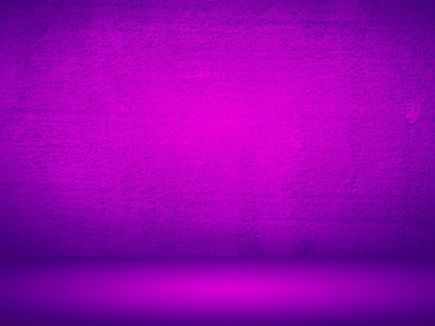 Abstract purple background with smooth gradient used for web design templates product studio room