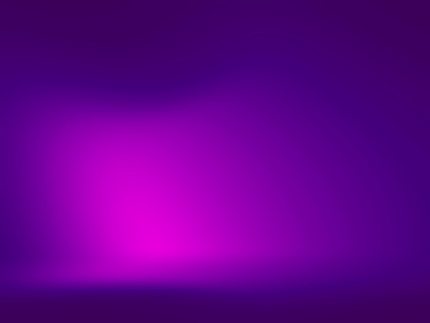 Abstract purple background with smooth gradient used for web design templates product studio room