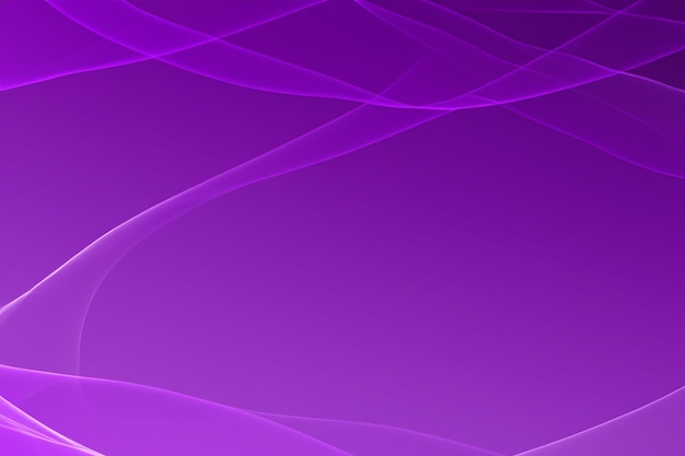 Photo abstract purple background with smooth lines