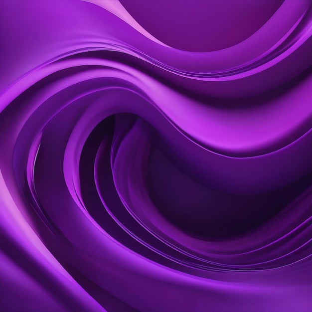 Abstract purple background with smooth lines