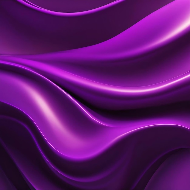 Abstract purple background with smooth lines