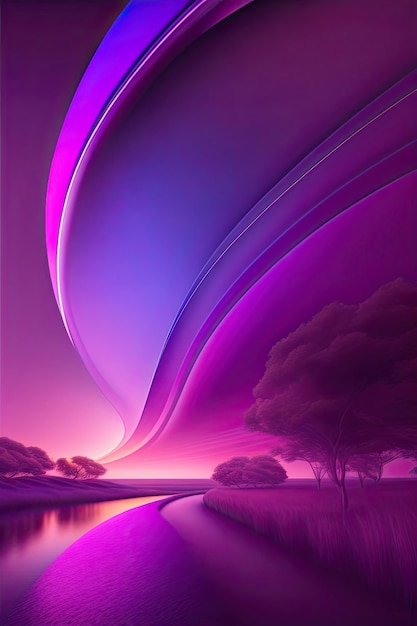 Abstract purple background