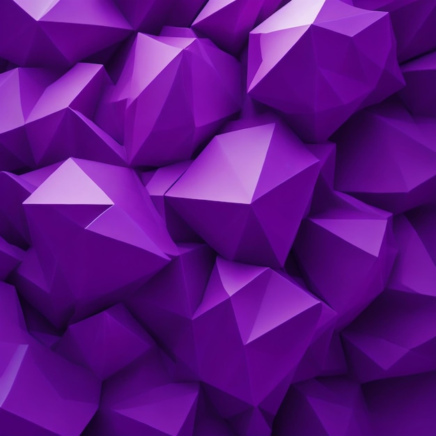 Абстрактный фиолетовый цвет Многоугольный фон