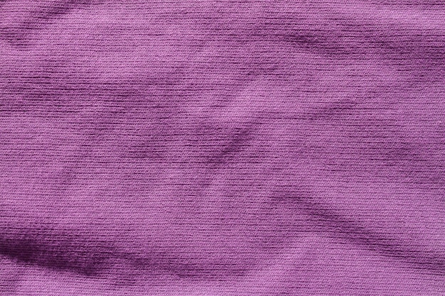 Abstract purple fabric texture background.